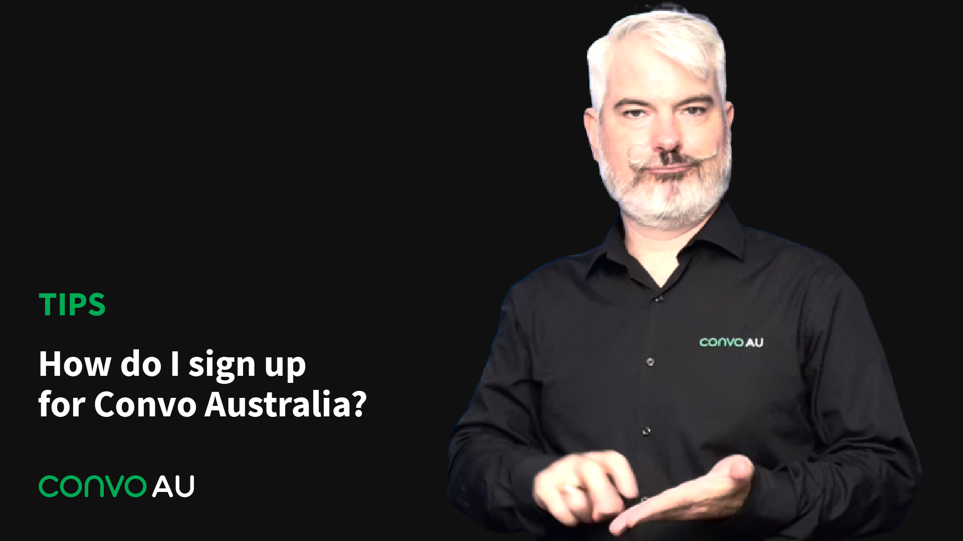 Tips: How do I sign up for Convo Australia?