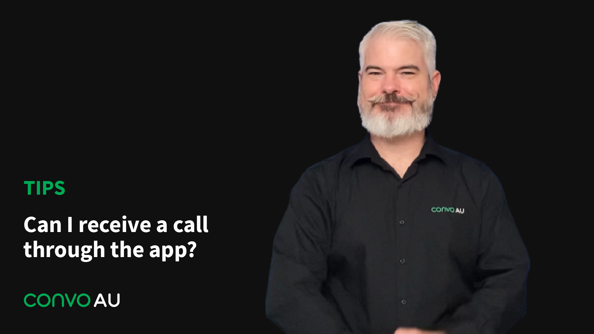 Tips: Can I receive a call through the app?